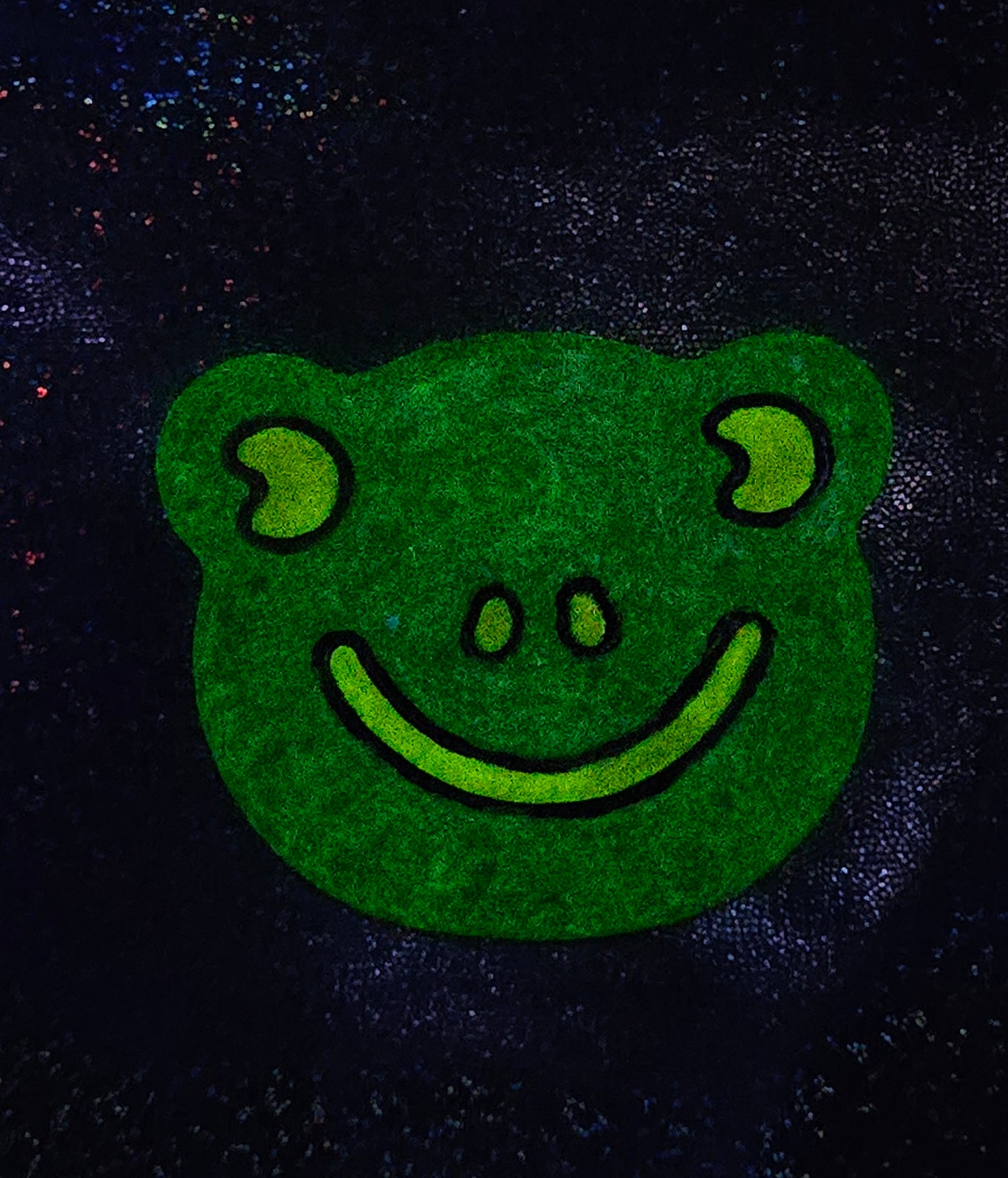 Glowly Space Frog Trinket plate