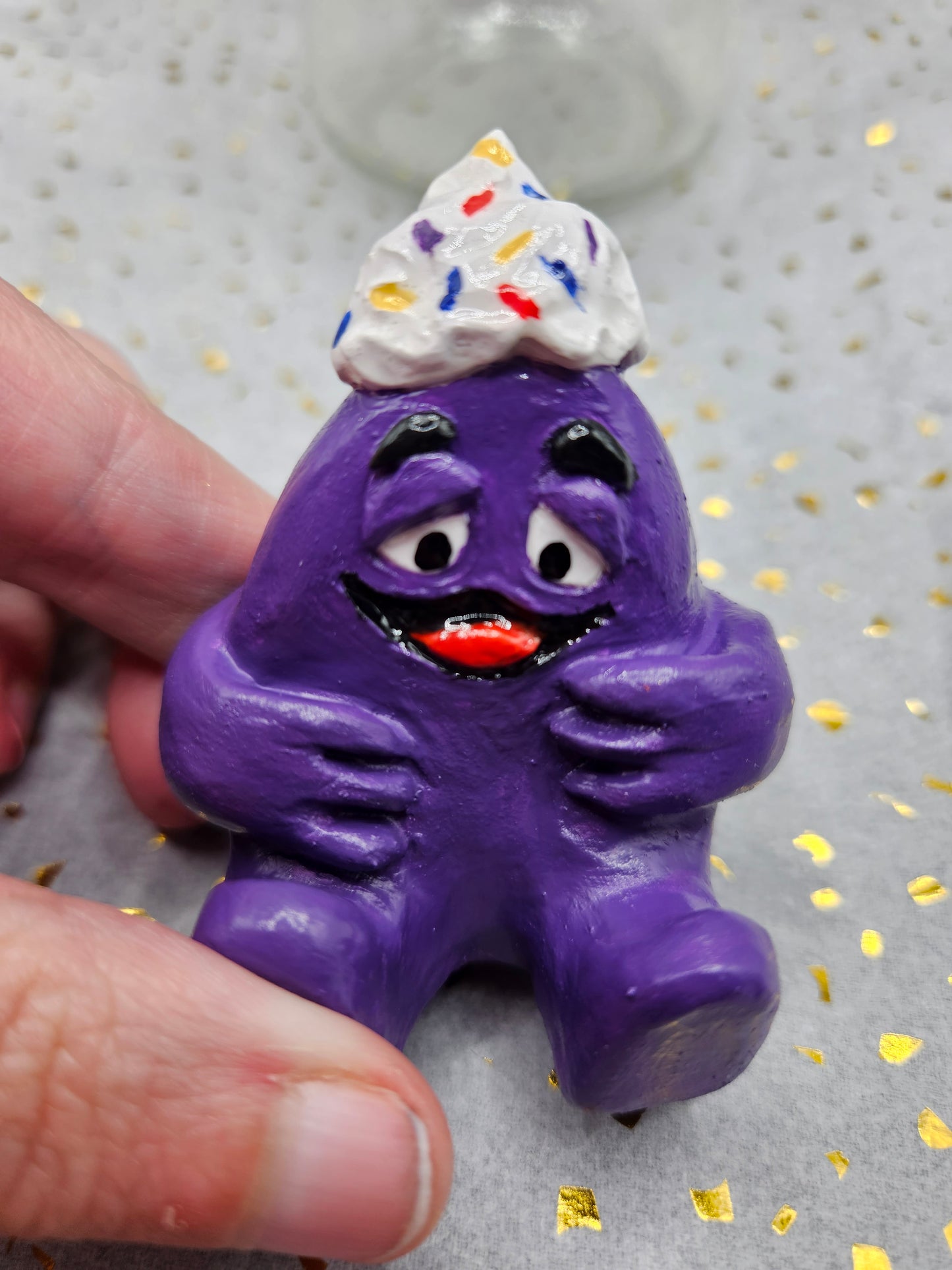 Purple Nugget Birthday set
