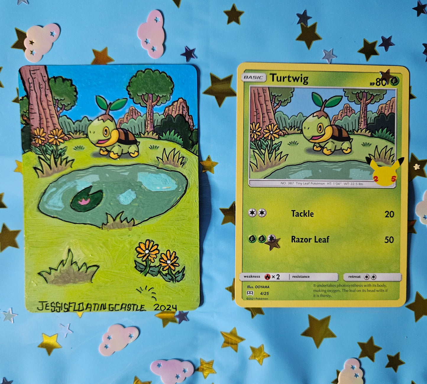 Turtwig happymeal card alter