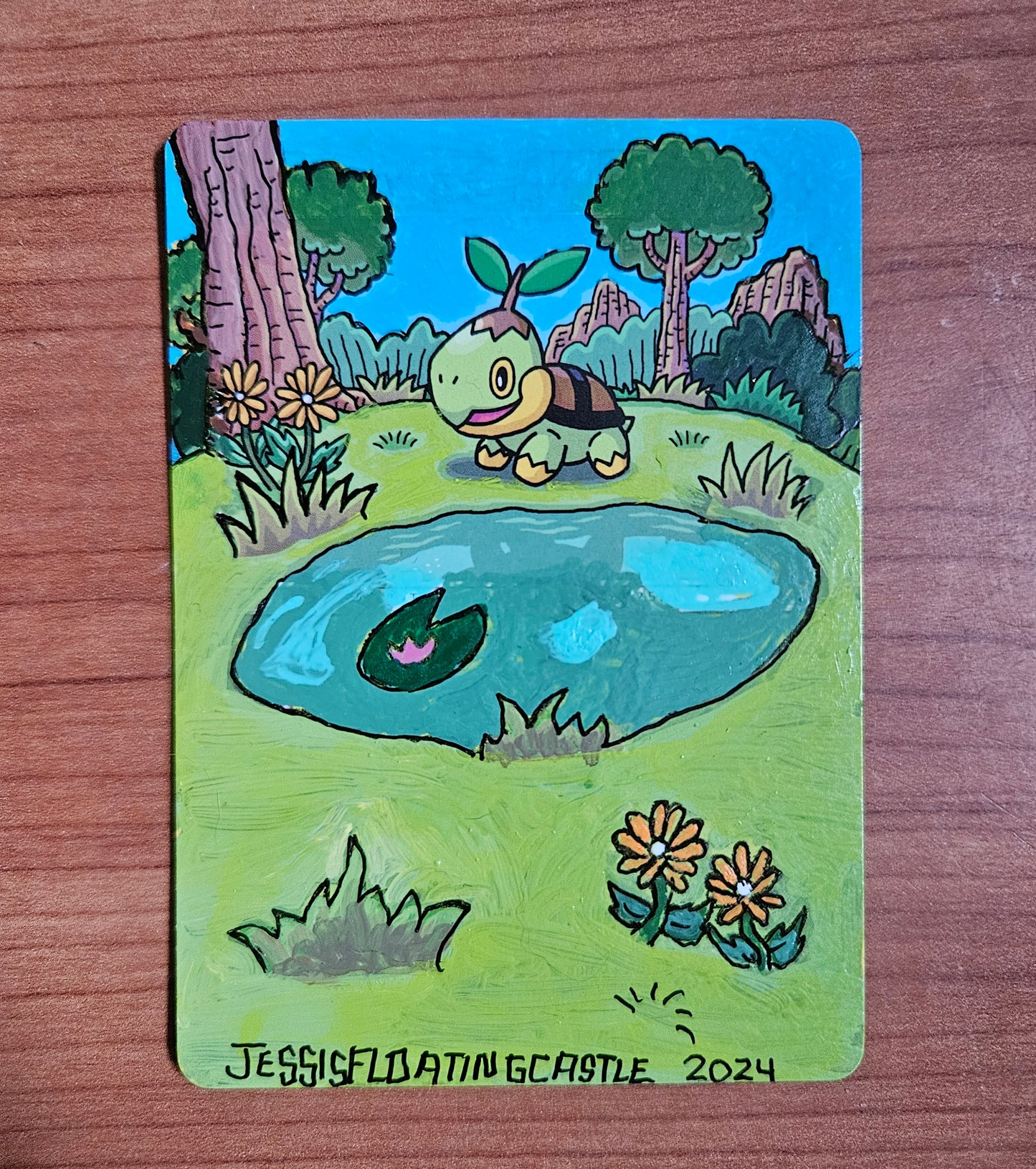 Turtwig happymeal card alter