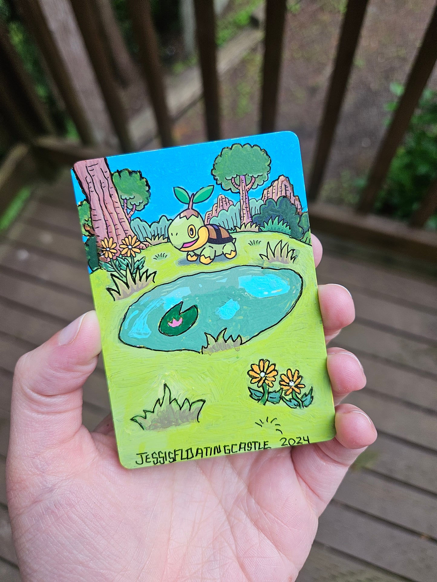 Turtwig happymeal card alter