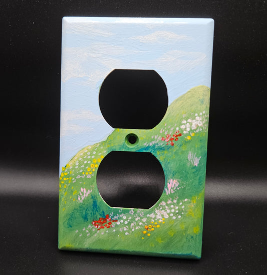 Flower hill Outlet cover